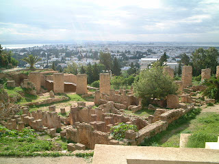 Ruines de Carthage en Tunisie