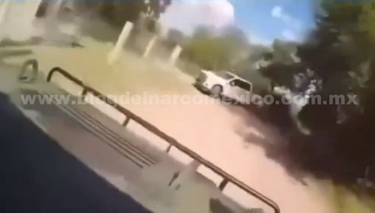 Video: ¡Listos pa correr! Captan a sicarios del Cártel del Noreste huyendo como siempre del "Topon" contra Militares en Matamoros, Tamaulipas