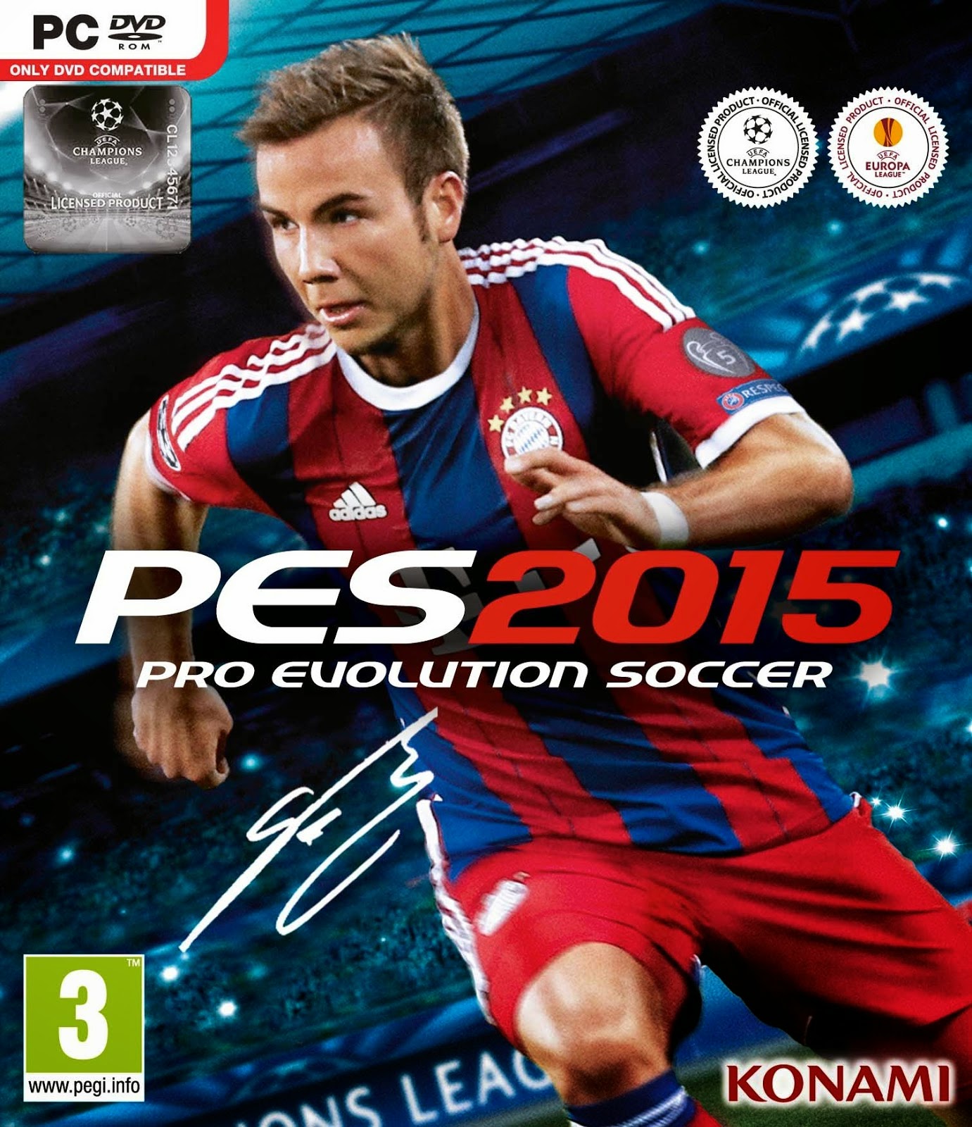 Pro Evolution Soccer 2015 + upadate patch v1.02 & v2.0 - PC [Free]
