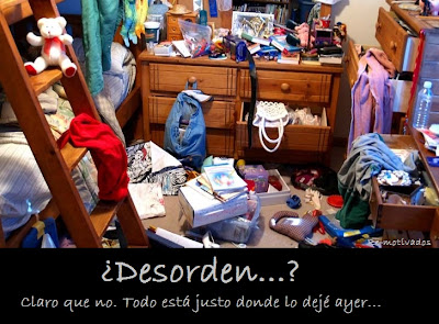 ¿Desorden...?