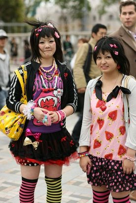 Harajuku Fashion Styles on Japan