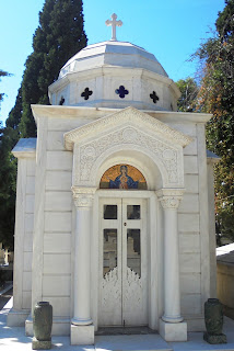 το ταφικό μνημείο του Οίκου Μαρκεσίνη Παναγή στο Α΄ Νεκροταφείο των Αθηνών