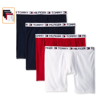 Boxer Brief Tommy Hilfiger Men's 4 Pack Boxer Brief