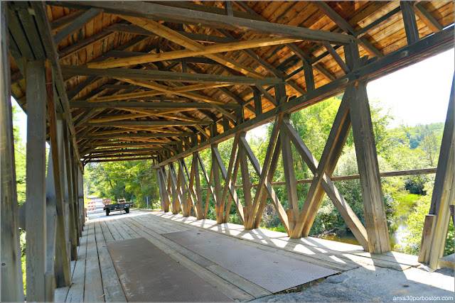 Puente Cubierto Bement Covered Bridge en New Hampshire