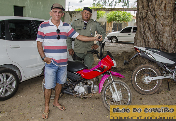 Moto tomada de assalto em Caraúbas do Piauí é restituída ao seu verdadeiro proprietário em Cocal