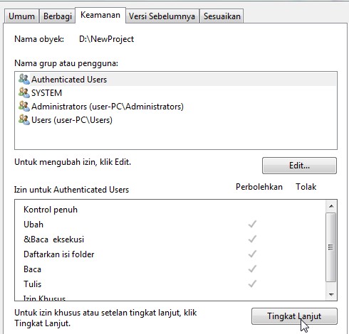 Cara Mengunci Folder Atau File Agar Tidak Bisa Dibuka Oleh Orang Lain