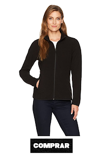  Amazon Essentials Chaqueta Mujer entallada, poliester, con cremallera