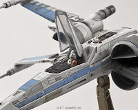 Bandai 1/72 X-Wing Resistance Fighter (Force Awakens) English Manual & Color Guide