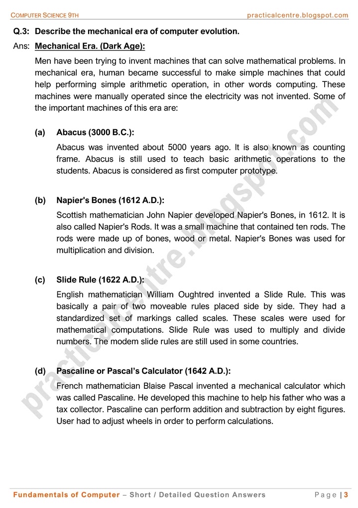 fundamentals-of-computer-short-and-detailed-question-answers-computer-science-9th-notes