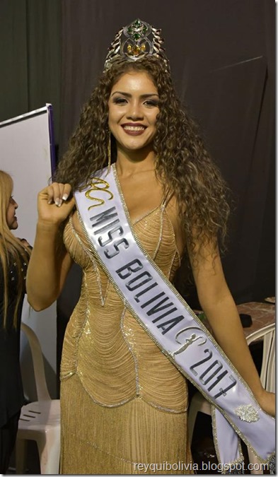 Gleisy Vera Noguer es Miss Bolivia 2017