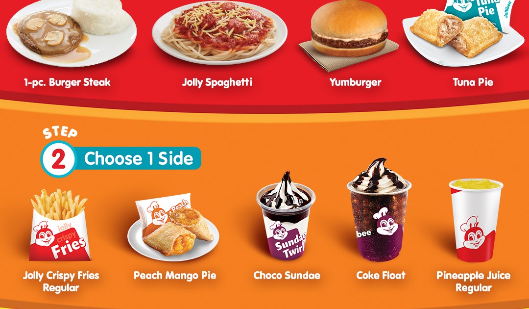Jollibee's SulitSarap Mix & Match Combos for only P75 Viva Manilena