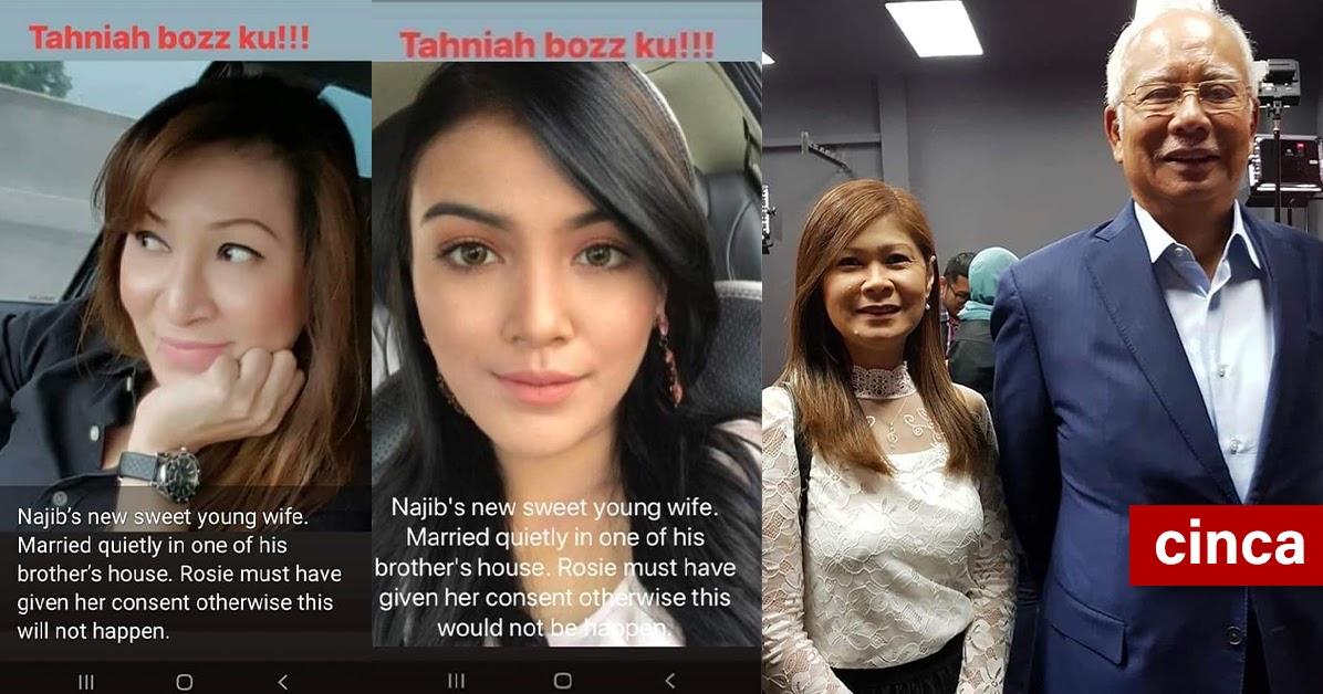 Gambar Najib bersama enam isteri muda tular