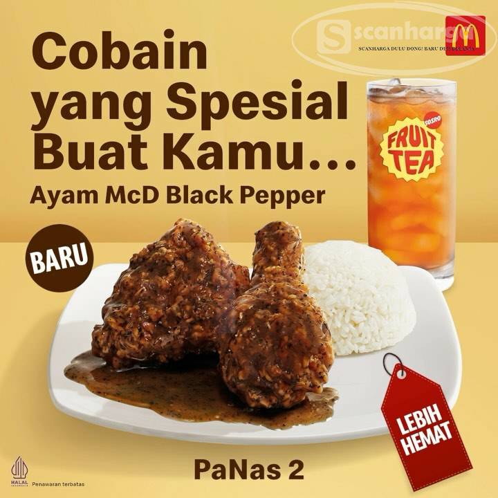 BARU! Ayam MCD BLACK PEPPER dari MCDONALD’S