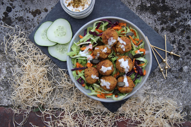 Boulettes carotte-tofu fumé (vegan)