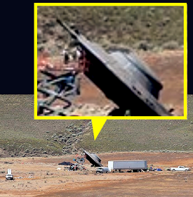 X-Files Filming at 'UFO Crash Site'