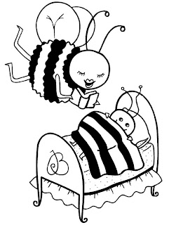 Bee Coloring Pages For Kids