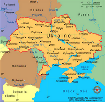 Map Ukraine Google UKRAINE MAP