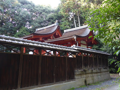 交野天神社の本殿 八幡神社の本殿