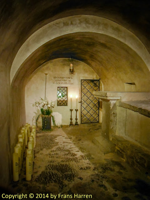 Sepulture of Saint Servatius in the crypt