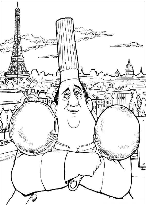 Download Free Ratatouille Coloring Pages