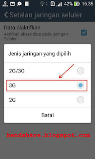 Cara Merubah Sinyal 2G EDGE Menjadi HSPA, H+ atau 3G dan 4G di Android 