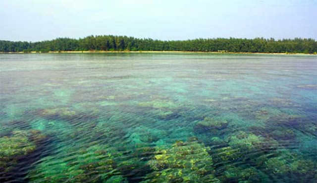 TAMAN LAUT INDAH DI LEPAS PANTAI JAKARTA