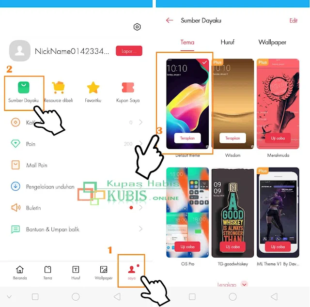 4 Langkah Mudah Cara Mengembalikan Tema Oppo Seperti Semula (Default)