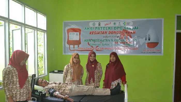 Peringati HKN, Puskesmas Samaenre Gandeng Patelki   Gelar Donor Darah