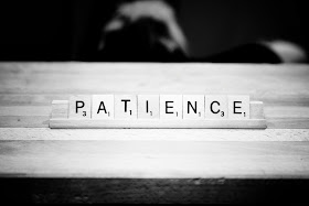How do we develop patience, we don't, really... Thoughts at DTTB.