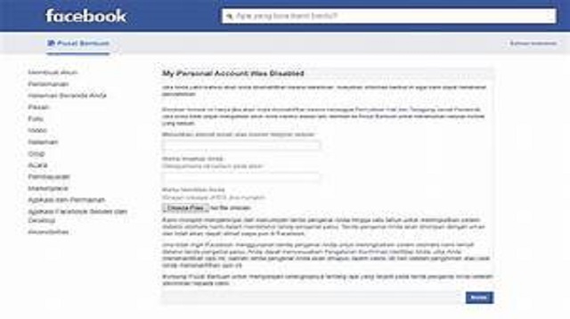 Cara Membuka Akun Facebook yang Diblokir Oleh Pihak Facebook
