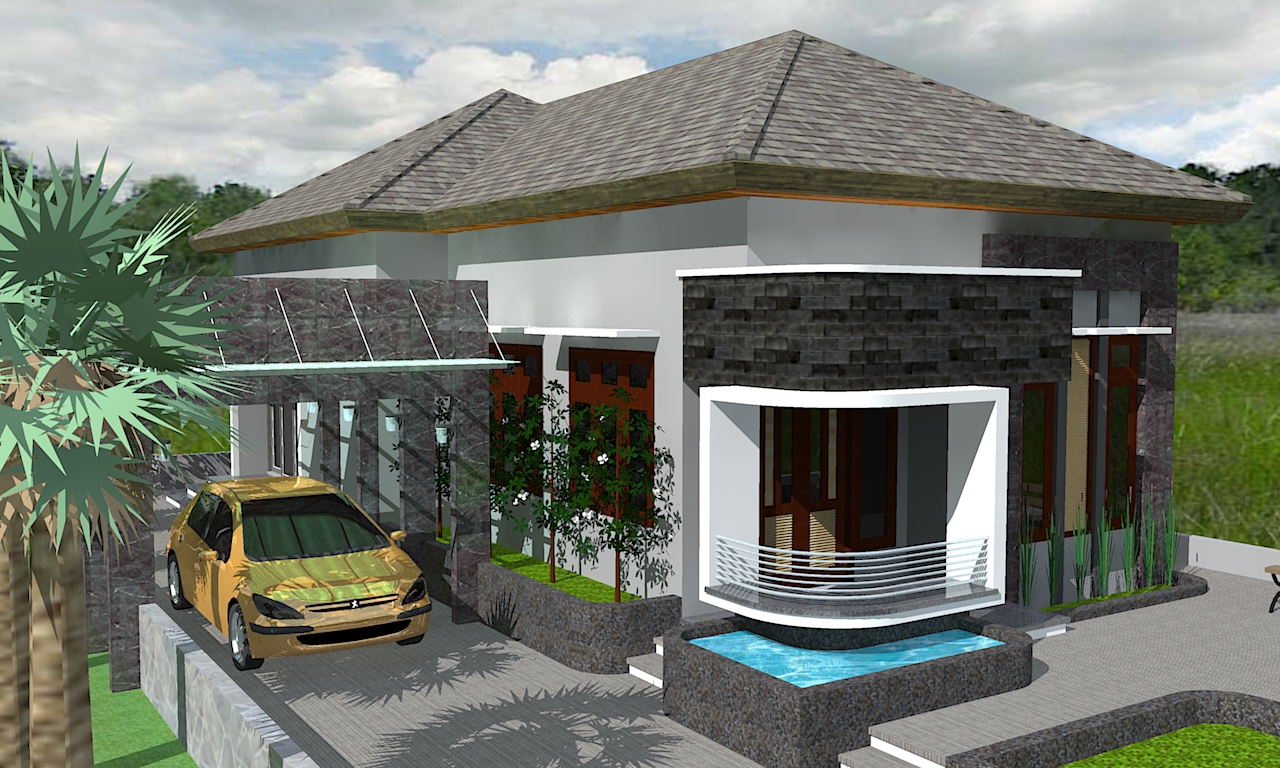 Desain Rumah Kayu Minimalis Eropa Jual Bata Ekspos