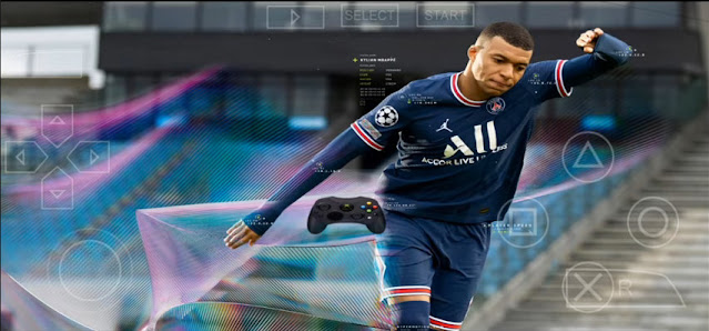 Download PES English Commentary PPSSPP Update Menu FIFA 22 Latest Kits And Transfer Season 2022/2023
