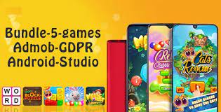 Bundle#1 , 5 Games (Admob + GDPR + Android Studio) v1.0