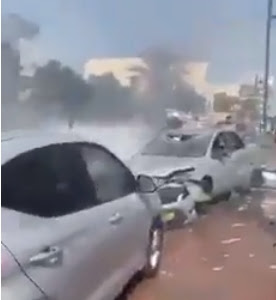 بالفيديو : أضرار في اسدود المحتلة بعد سقوط صواريخ المــ ـــقاومة.
