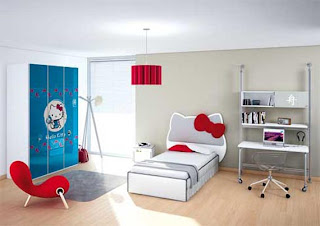 quarto hello kitty simples