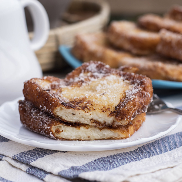 Torrijas de anís #sinlactosa #semanasanta