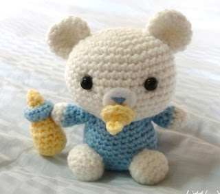 PATRON GRATIS OSO AMIGURUMI 1681