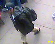 Suspect #2 was seen dropping his backpack in the area of Forum where the . (boston suspect )