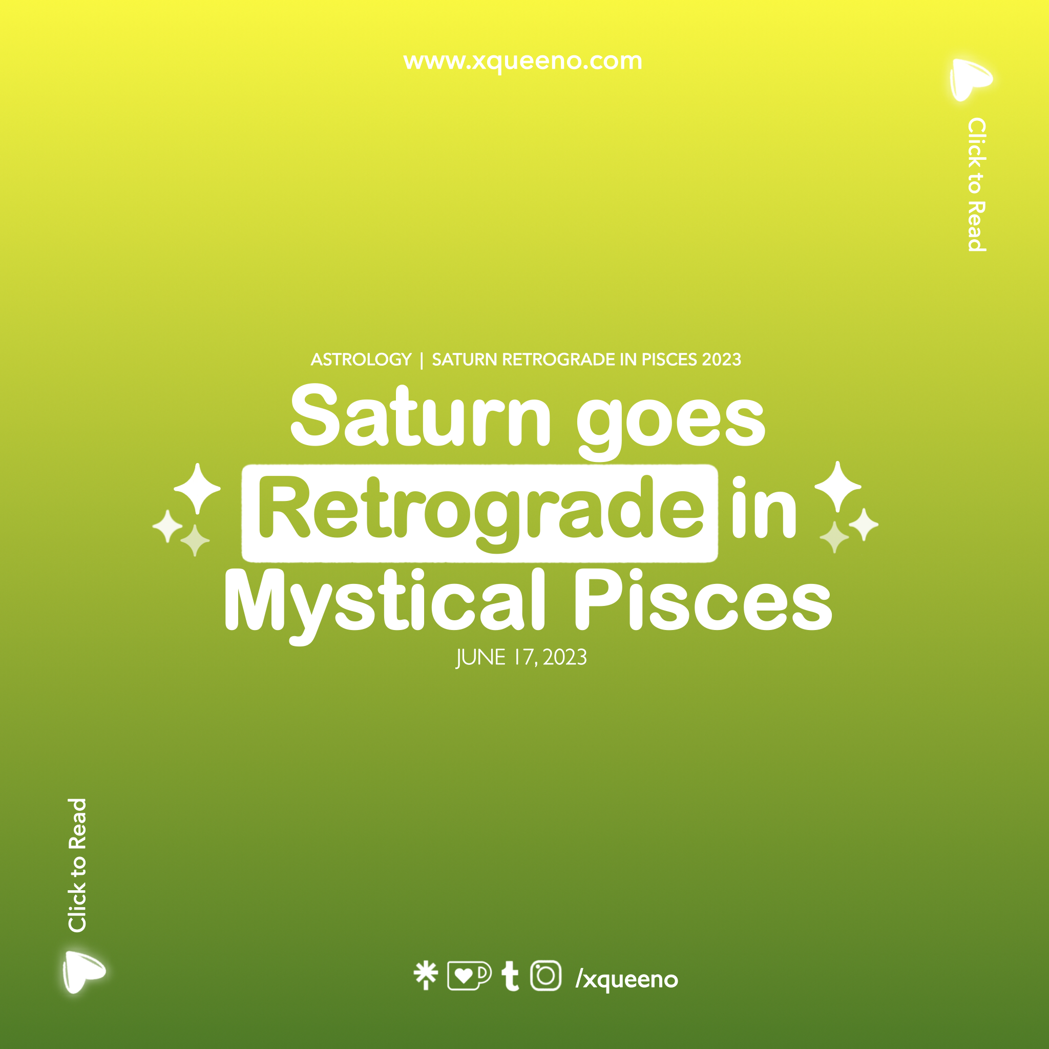 Saturn Retrograde in Pisces from June 17, 2023