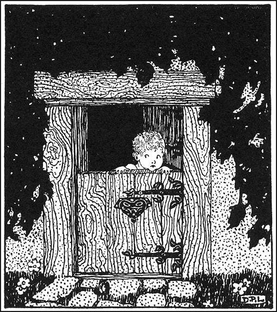 Dorothy Lathrop child look out door