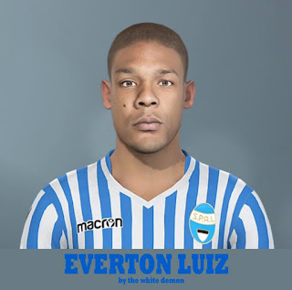  [Download Link] PES 2019 Faces Everton Luiz by Jarray & The White Demon