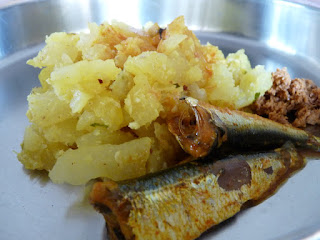 Tapioca and Sardine Curry, Kerala