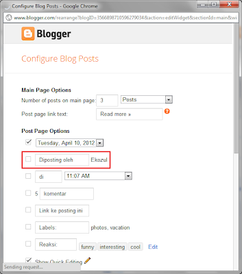 Cara Sembunyikan Penulis di Blogger atau Blogspot