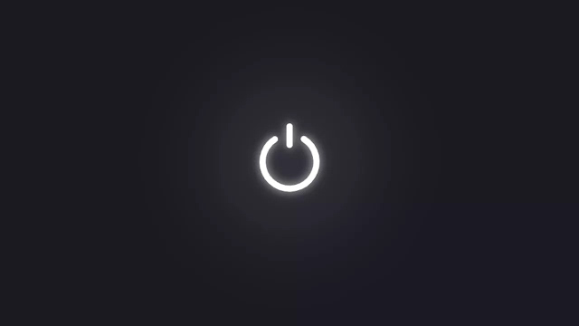 Pure CSS Power Switch Animation