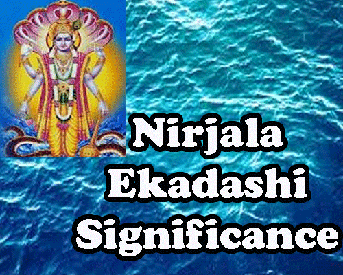 Nirjala Ekadashi Significance in astrology