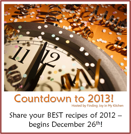 Countdown to 2013 @ Finding Joy of My Kitchen