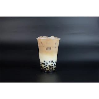 " Classic bubble milk tea from Ice candy Suriname"