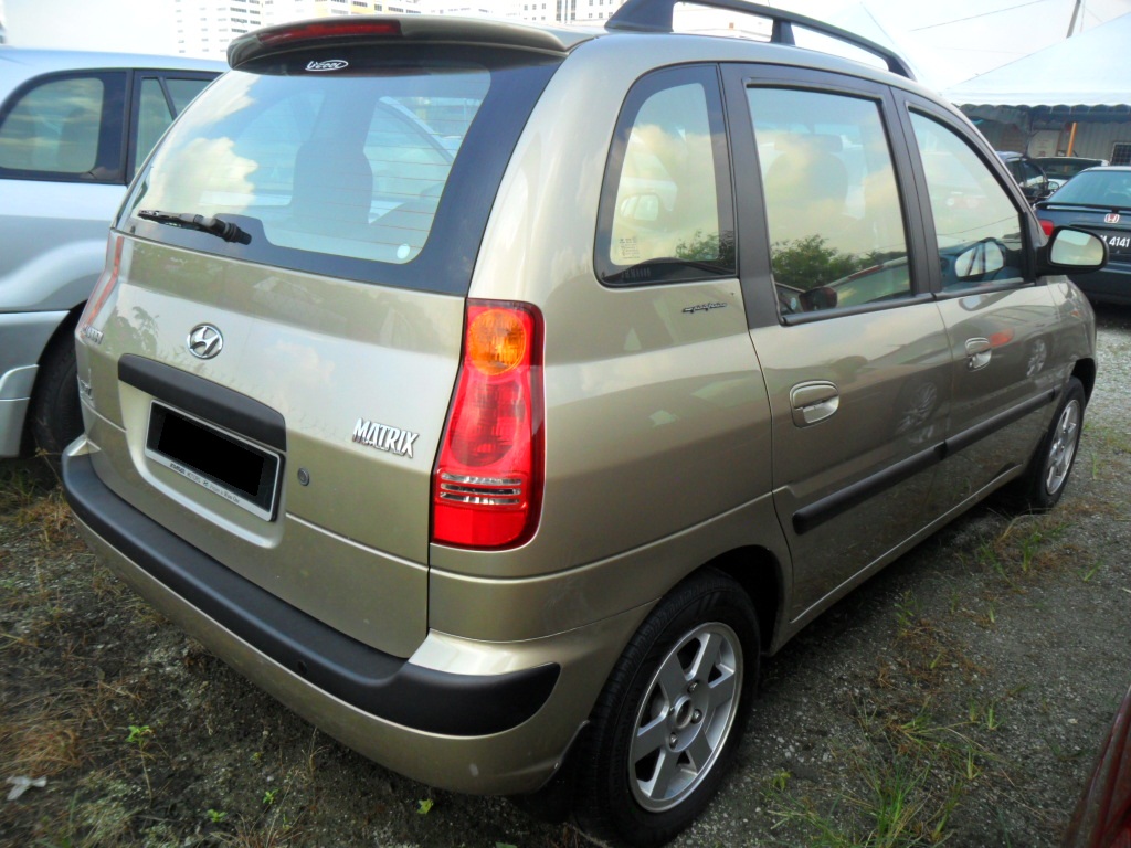 KERETA UNTUK DI JUAL: HYUNDAI MATRIX 1.6 (A) 2004