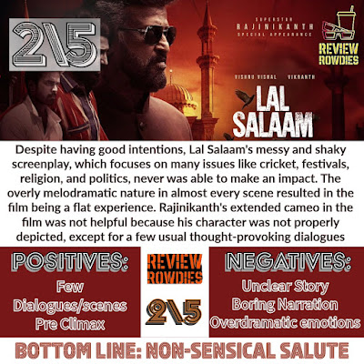 Lal Salaam Movie Mini Review