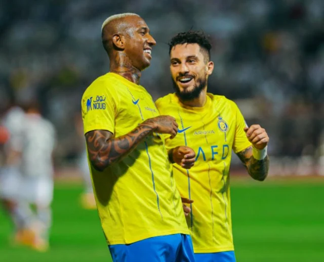 أهداف مباراة النصر والطائي اليوم في الدوري السعودي